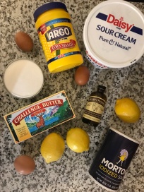 lemon pie ingredients